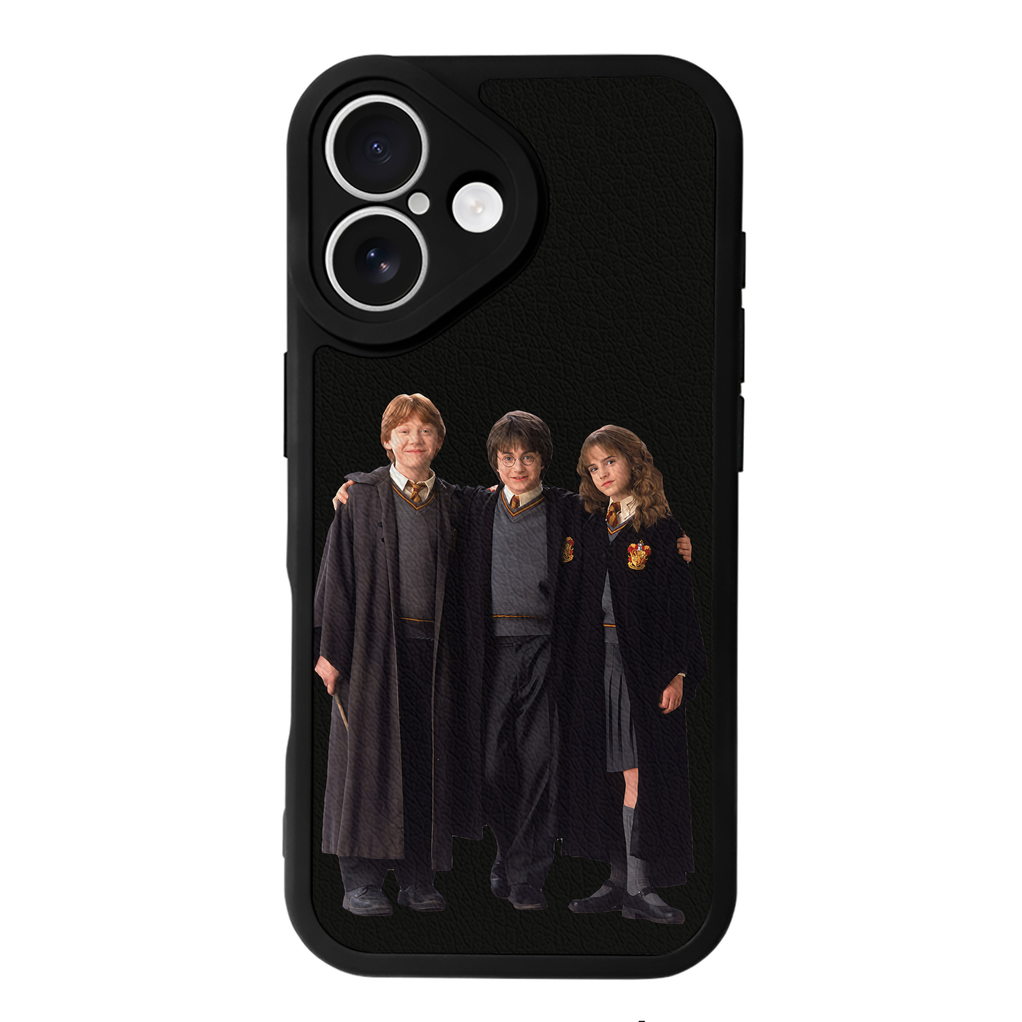 （画像用） Harry Potter ハリー・ポッターシリーズ 【iPhone 16シリーズ対応】シリコンスマホケース（レザー調） 材質：シリコン